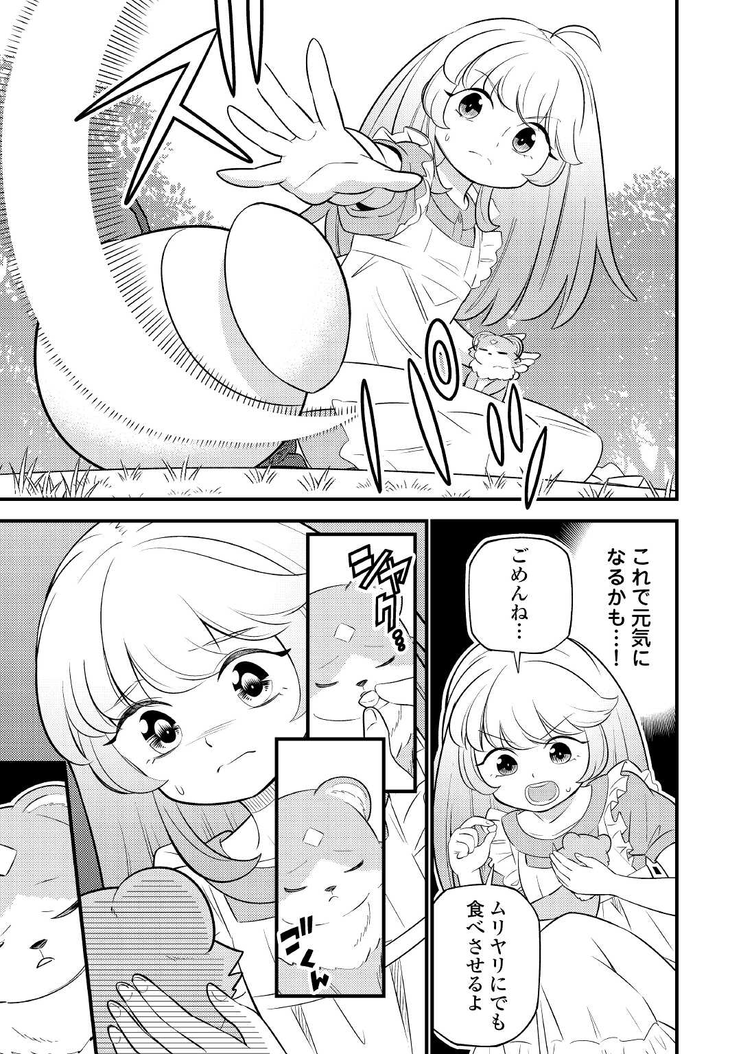 転生幼女はお詫びチートで異世界ごーいんぐまいうぇい 第3話 - Page 13