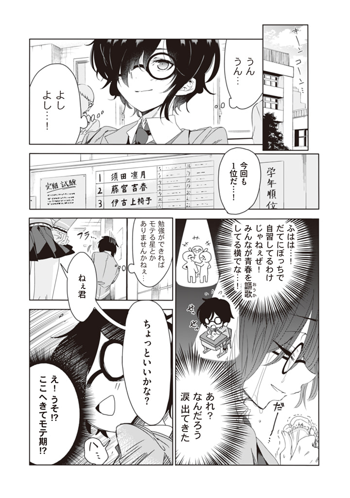 クラスで陰キャの俺が実は大人気バンドのボーカルな件 第1話 - Page 18