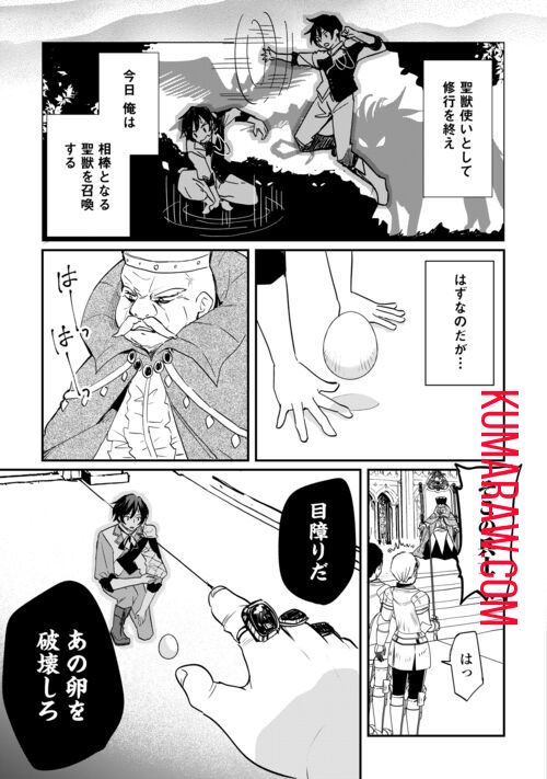 トカゲ（本当は神竜）を召喚した聖獣使い、竜の背中で開拓ライフ 第1.1話 - Page 19