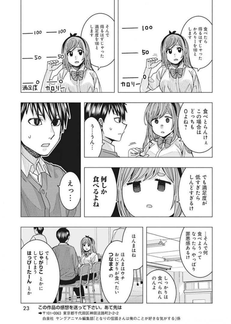 となりの信国さんは俺のことが好きな気がする 第23話 - Page 12