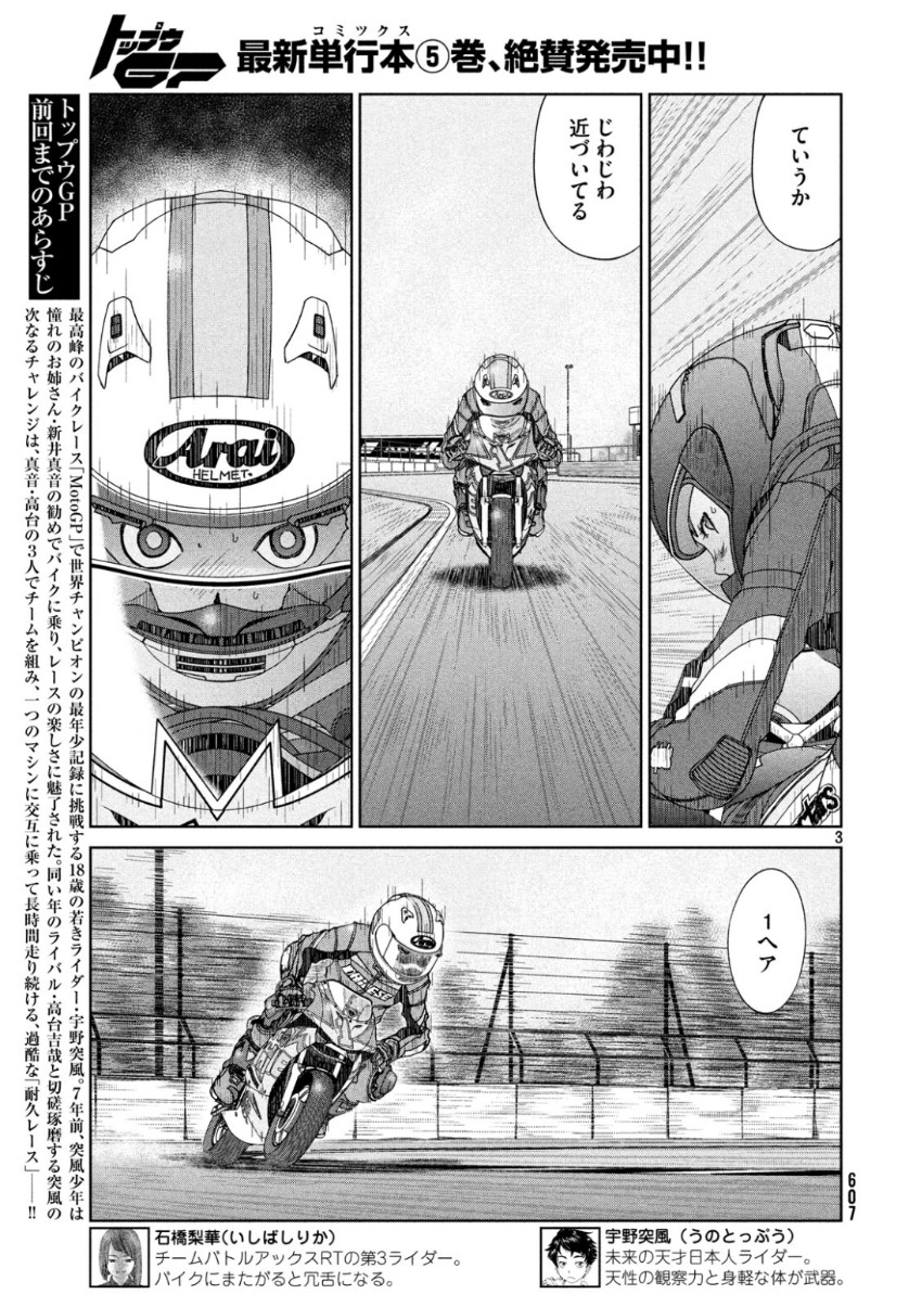 トップウGP 第40話 - Page 3