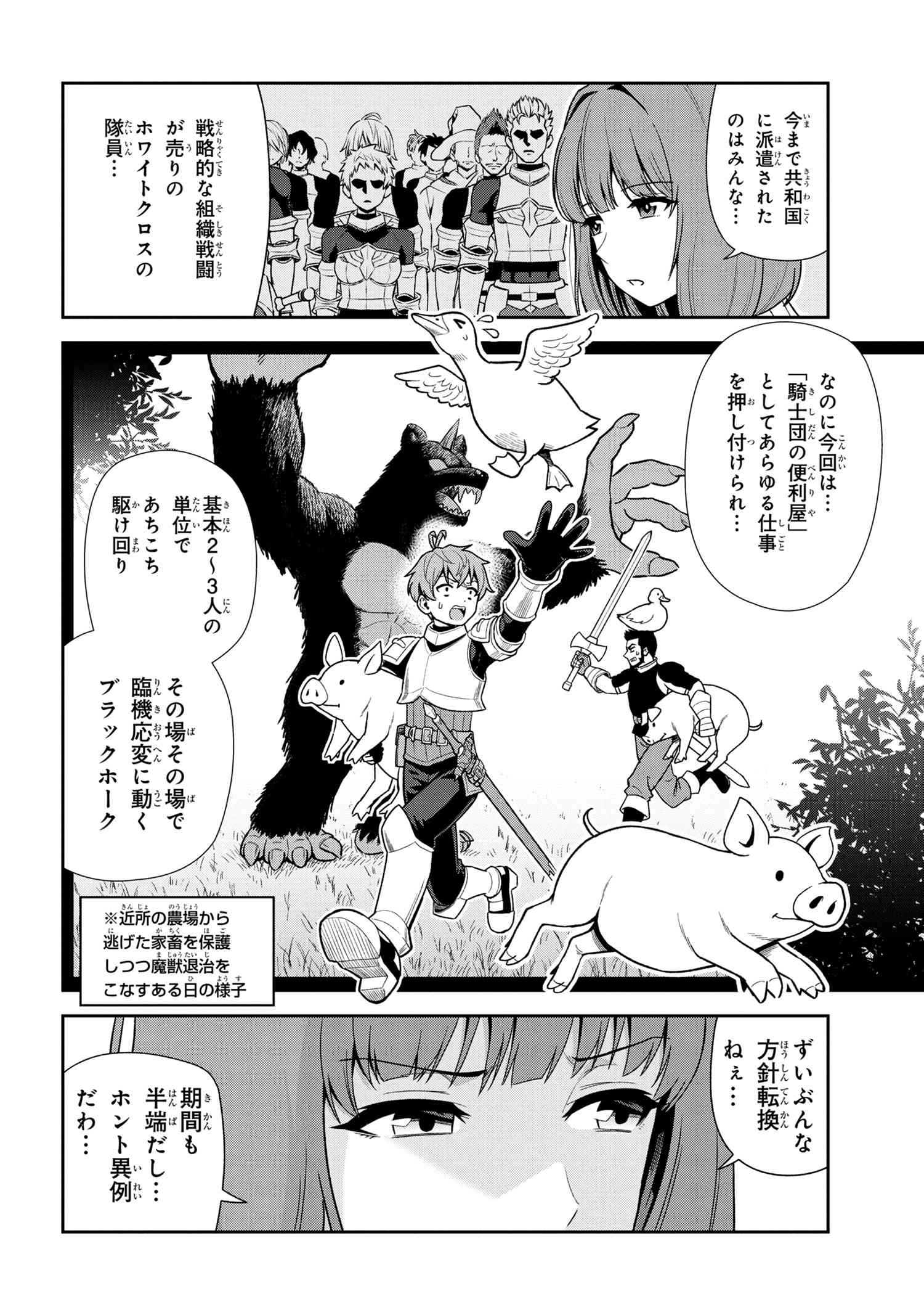 年上エリート女騎士が僕の前でだけ可愛い 第28.1話 - Page 9