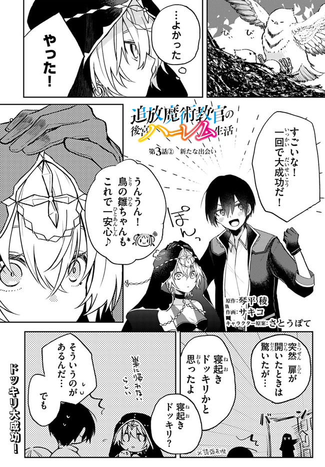 追放魔術教官の後宮ハーレム生活 第3.2話 - Page 2