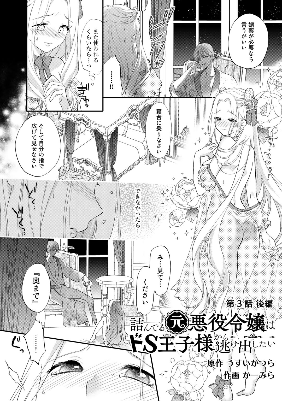 詰んでる元悪役令嬢はドＳ王子様から逃げ出したい 第3.2話 - Page 1