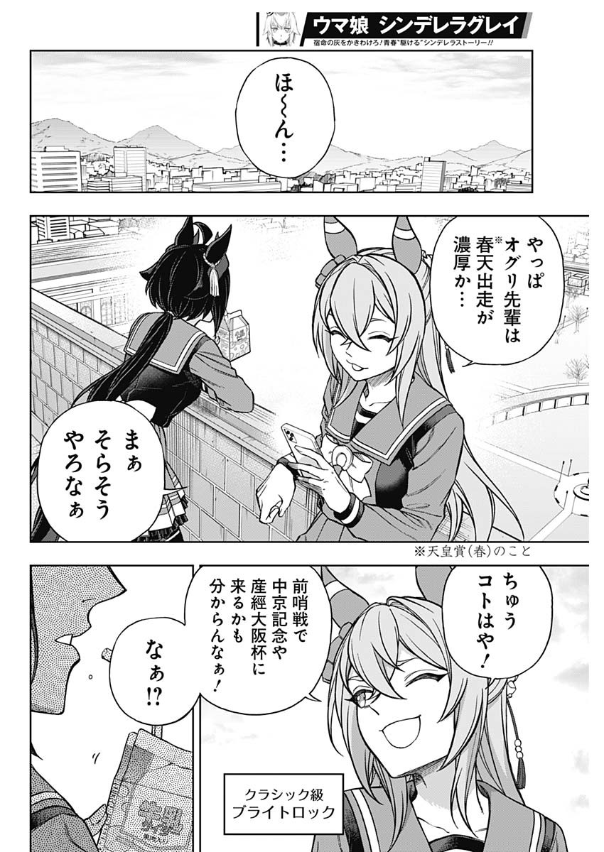 ウマ娘シンデレラグレイ 第148話 - Page 2