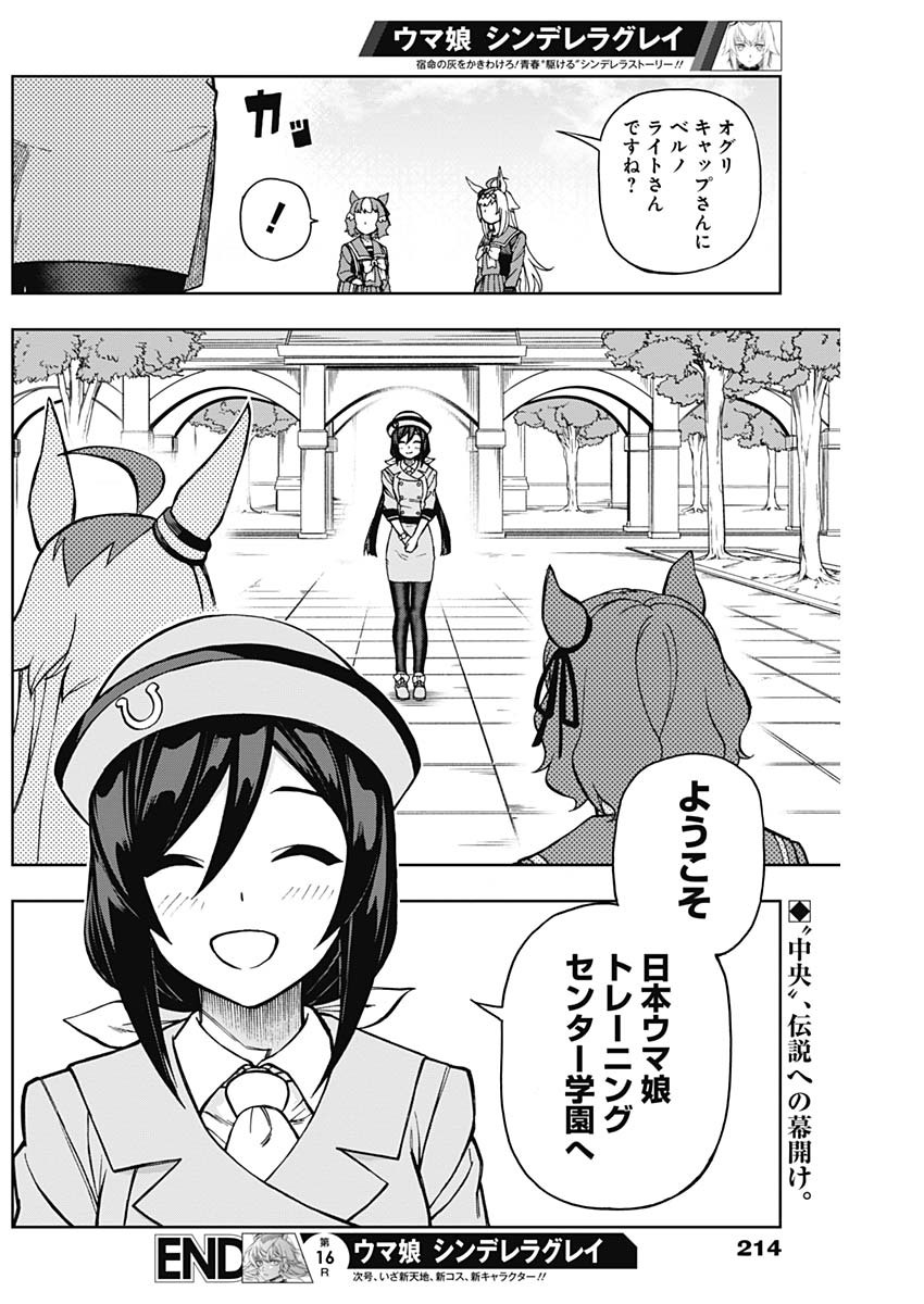 ウマ娘シンデレラグレイ 第16話 - Page 20