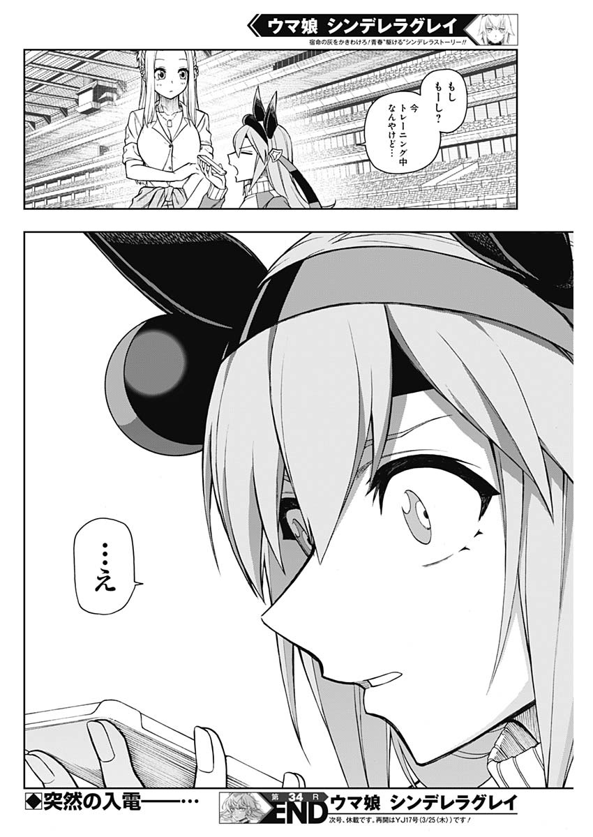 ウマ娘シンデレラグレイ 第34話 - Page 20