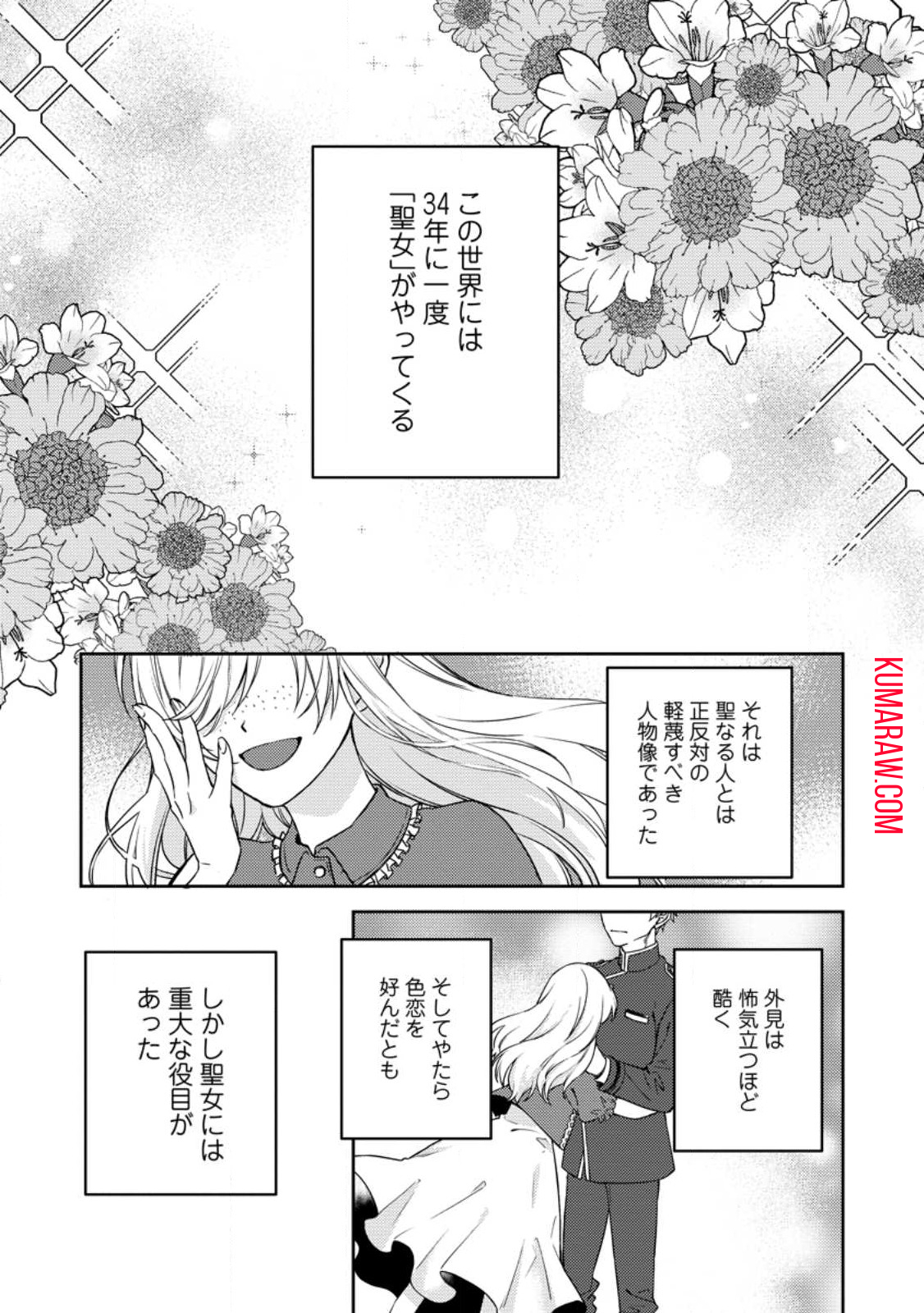 ヴェールの聖女～醜いと誤解された聖女、イケメン護衛騎士に溺愛される～ 第1.1話 - Page 2