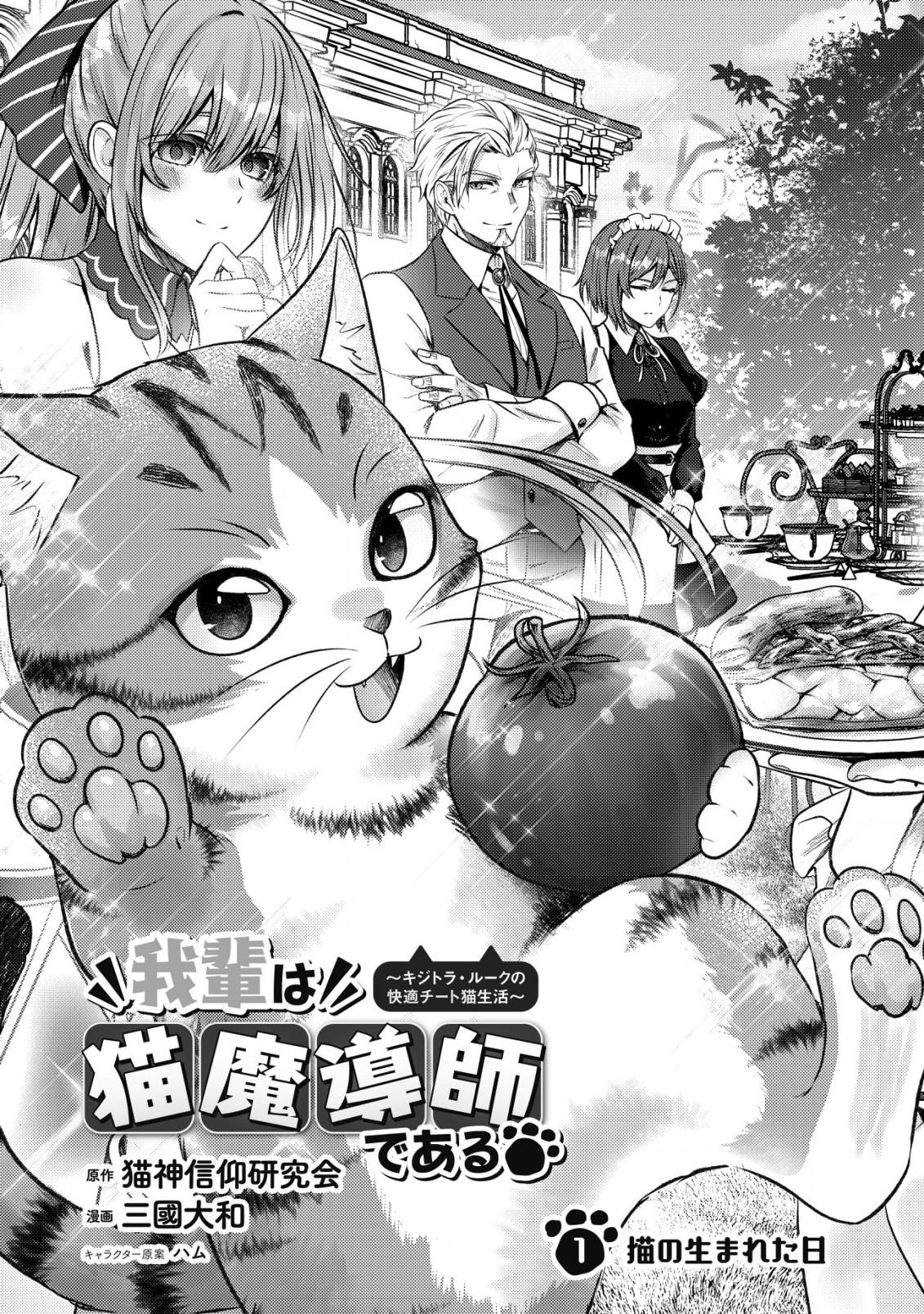 我輩は猫魔導師である～キジトラ・ルークの快適チート猫生活～ 第1話 - Page 4