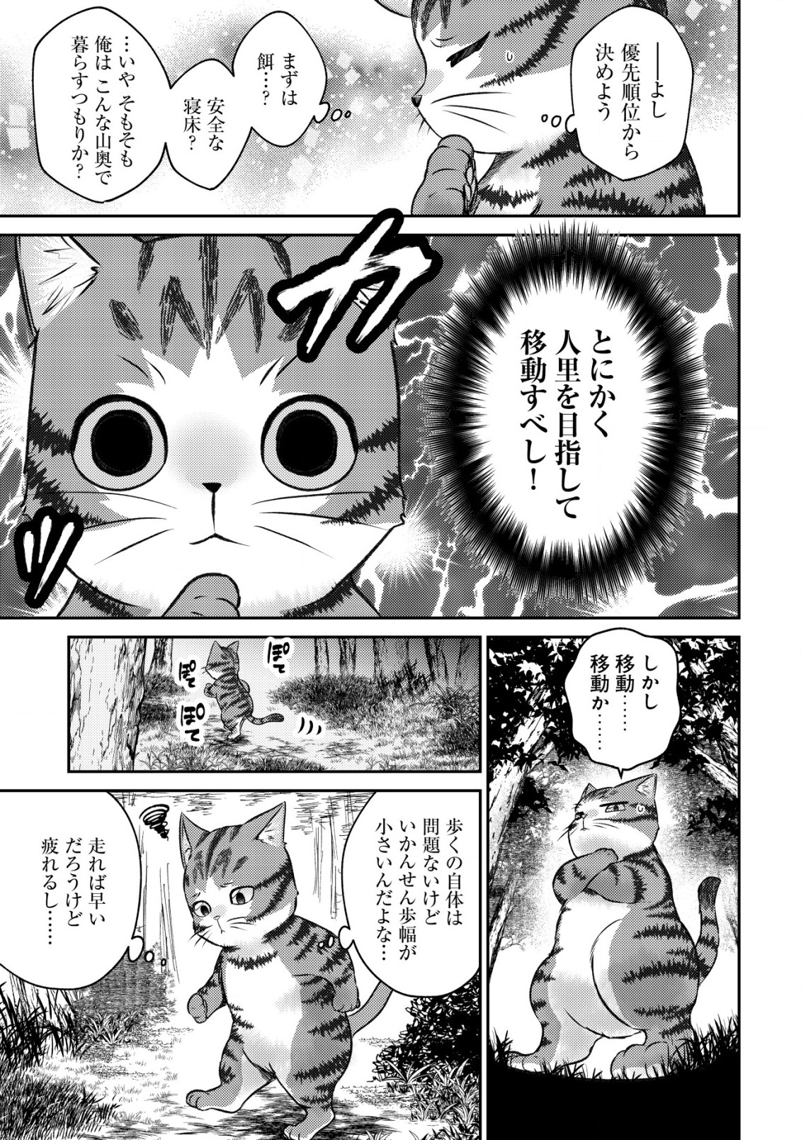 我輩は猫魔導師である～キジトラ・ルークの快適チート猫生活～ 第1話 - Page 15