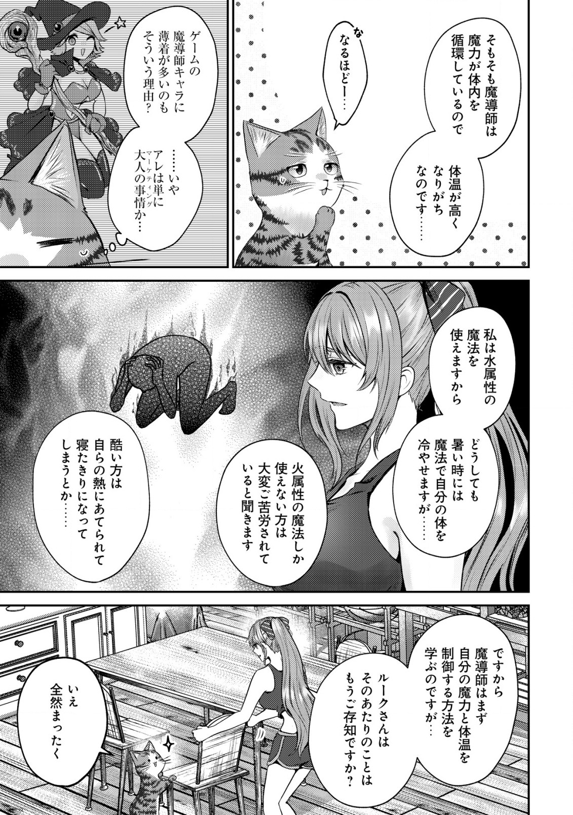 我輩は猫魔導師である～キジトラ・ルークの快適チート猫生活～ 第9.1話 - Page 7