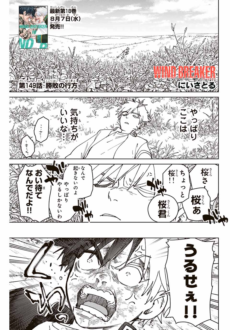 Windbreaker ウィンドブレイカー Wind Breaker (NII Satoru) 第149話 - Page 2