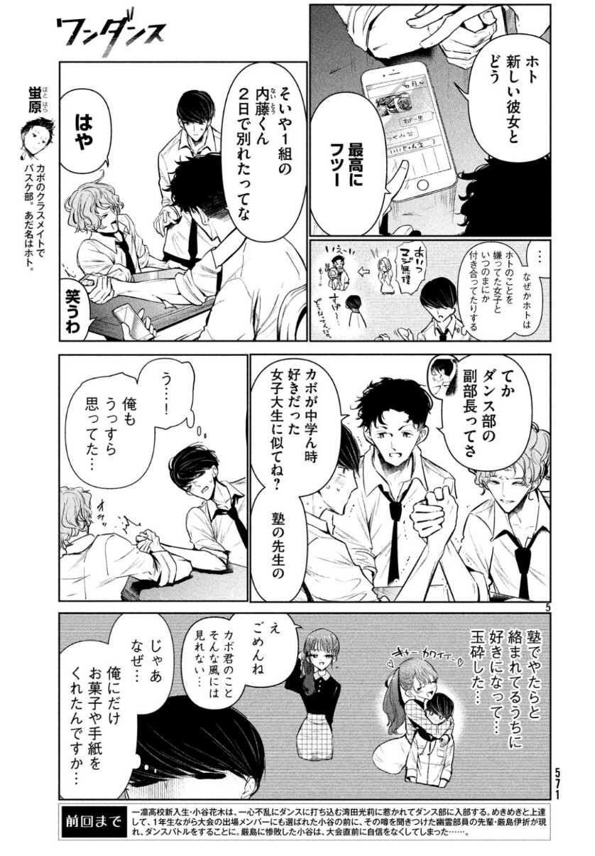 ワンダンス 第8話 - Page 5