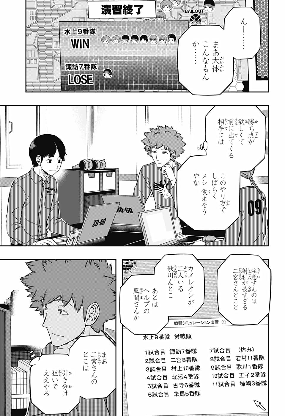 ワートリ 第217話 - Page 1