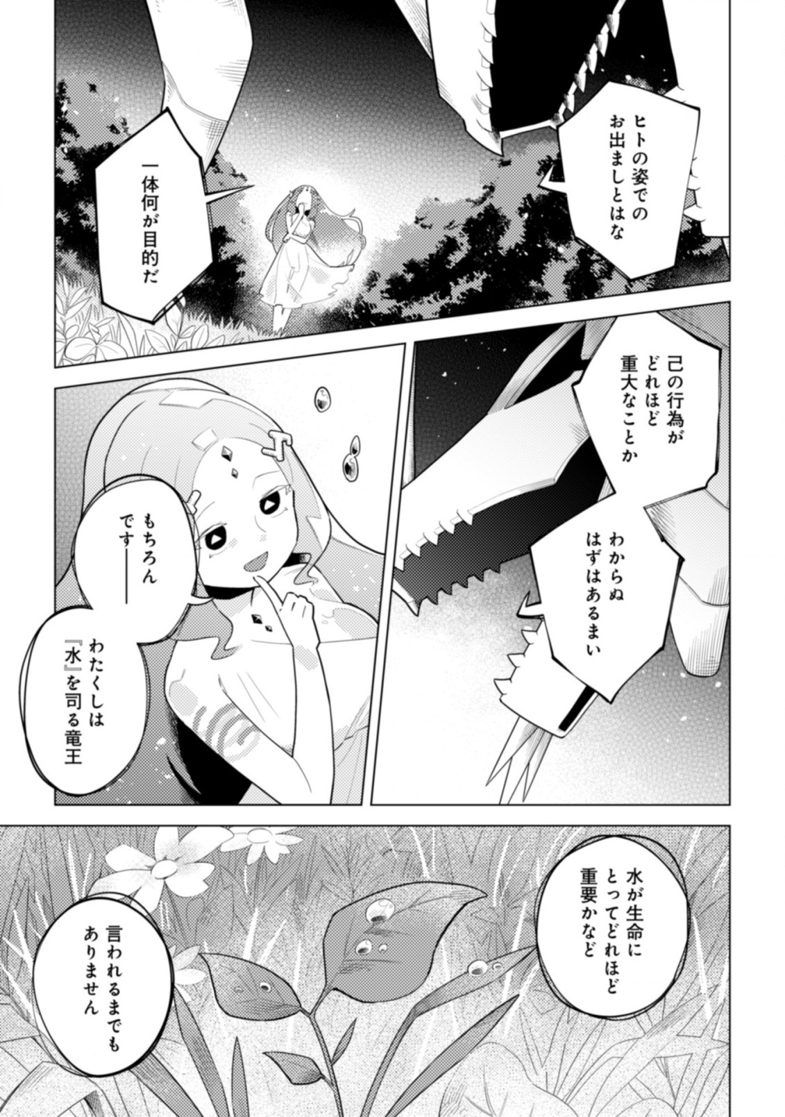 闇の竜王、スローライフをする。 第19.1話 - Page 9