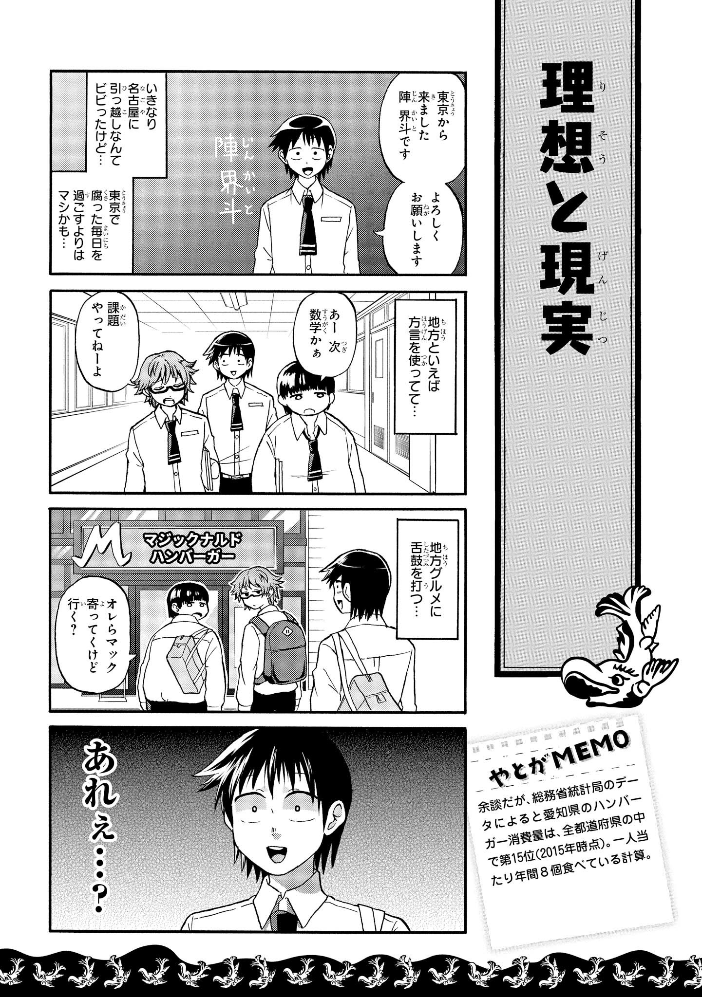 八十亀ちゃんかんさつにっき 第1話 - Page 7