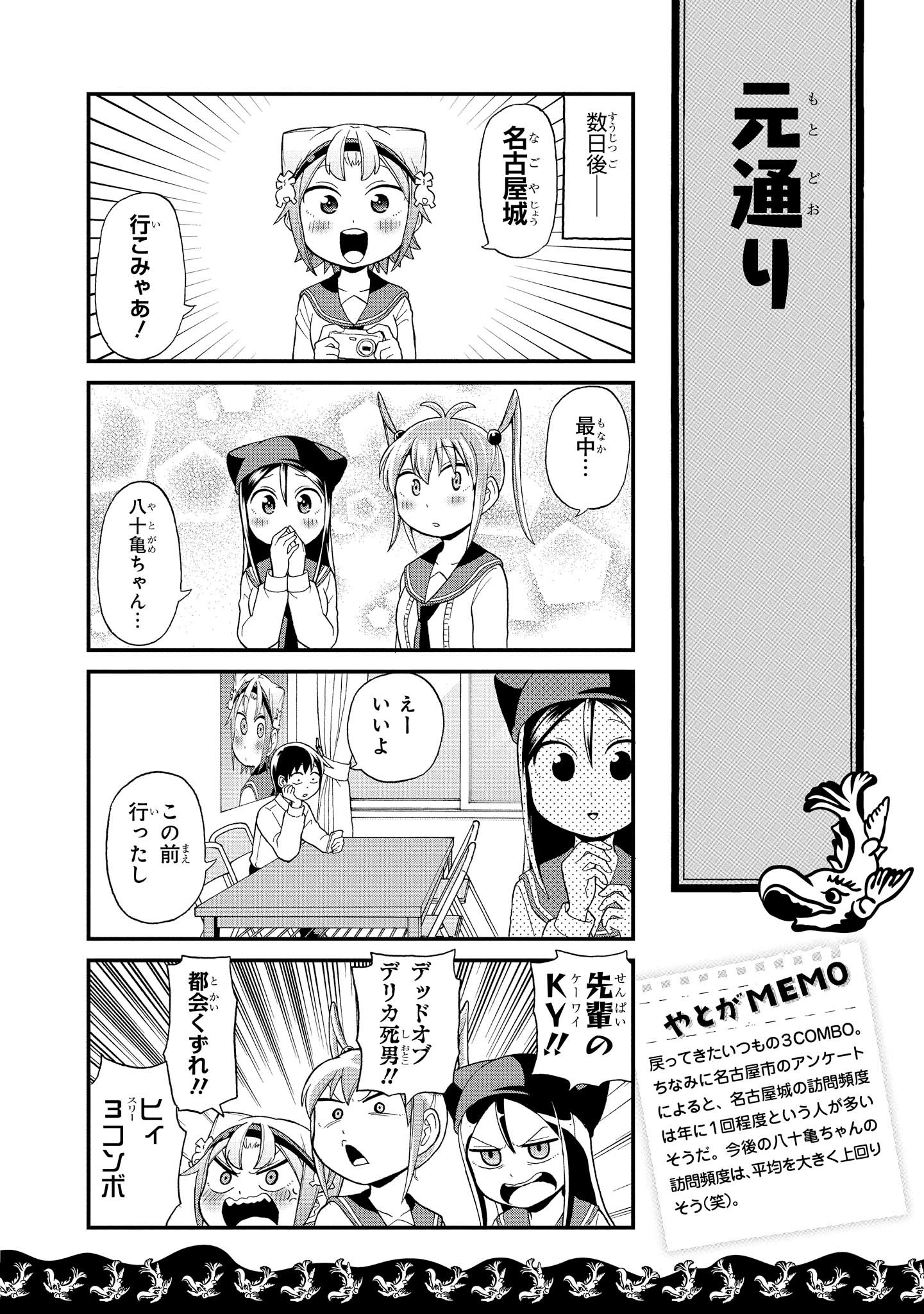 八十亀ちゃんかんさつにっき 第17話 - Page 22