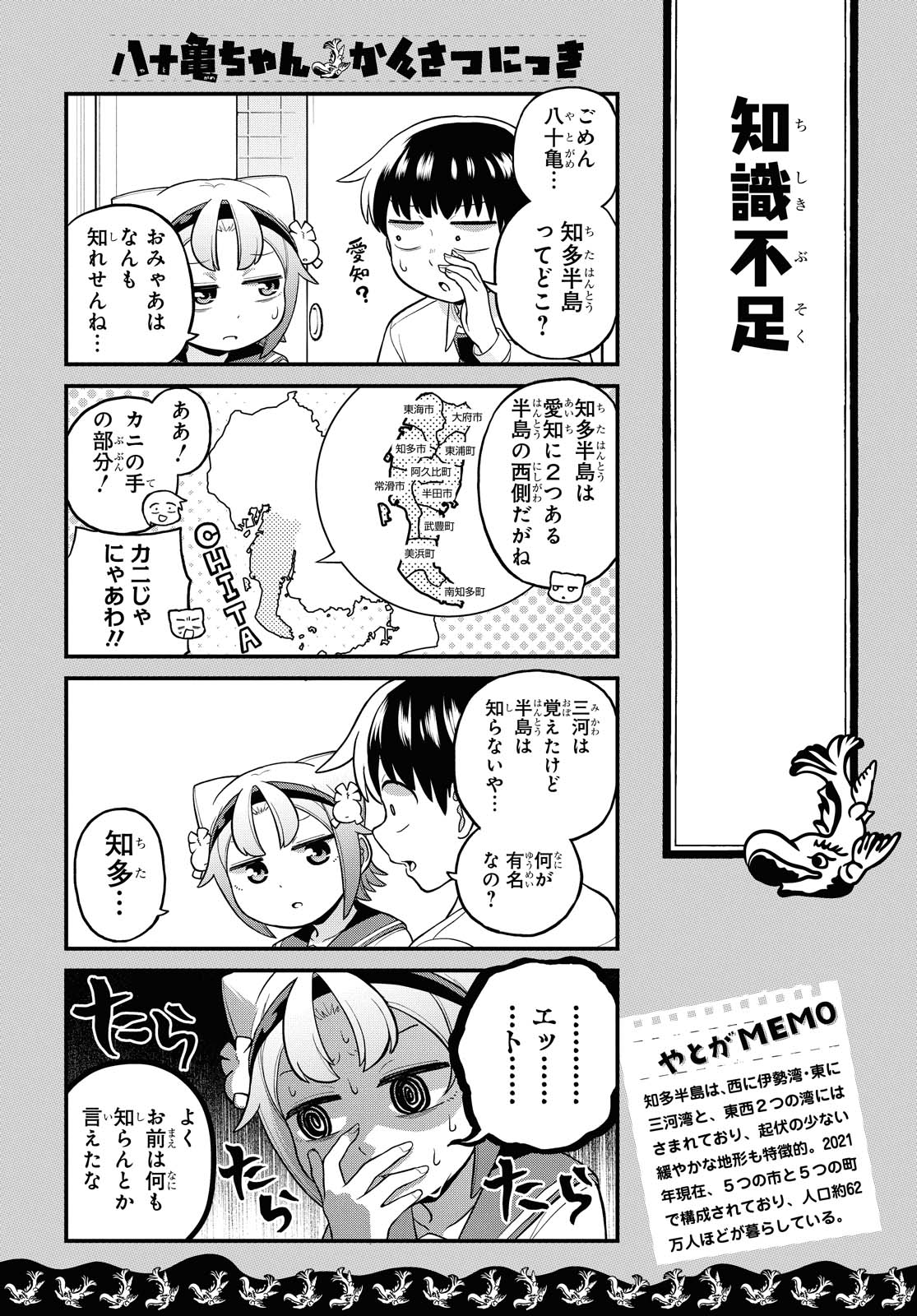 八十亀ちゃんかんさつにっき 第60.1話 - Page 8