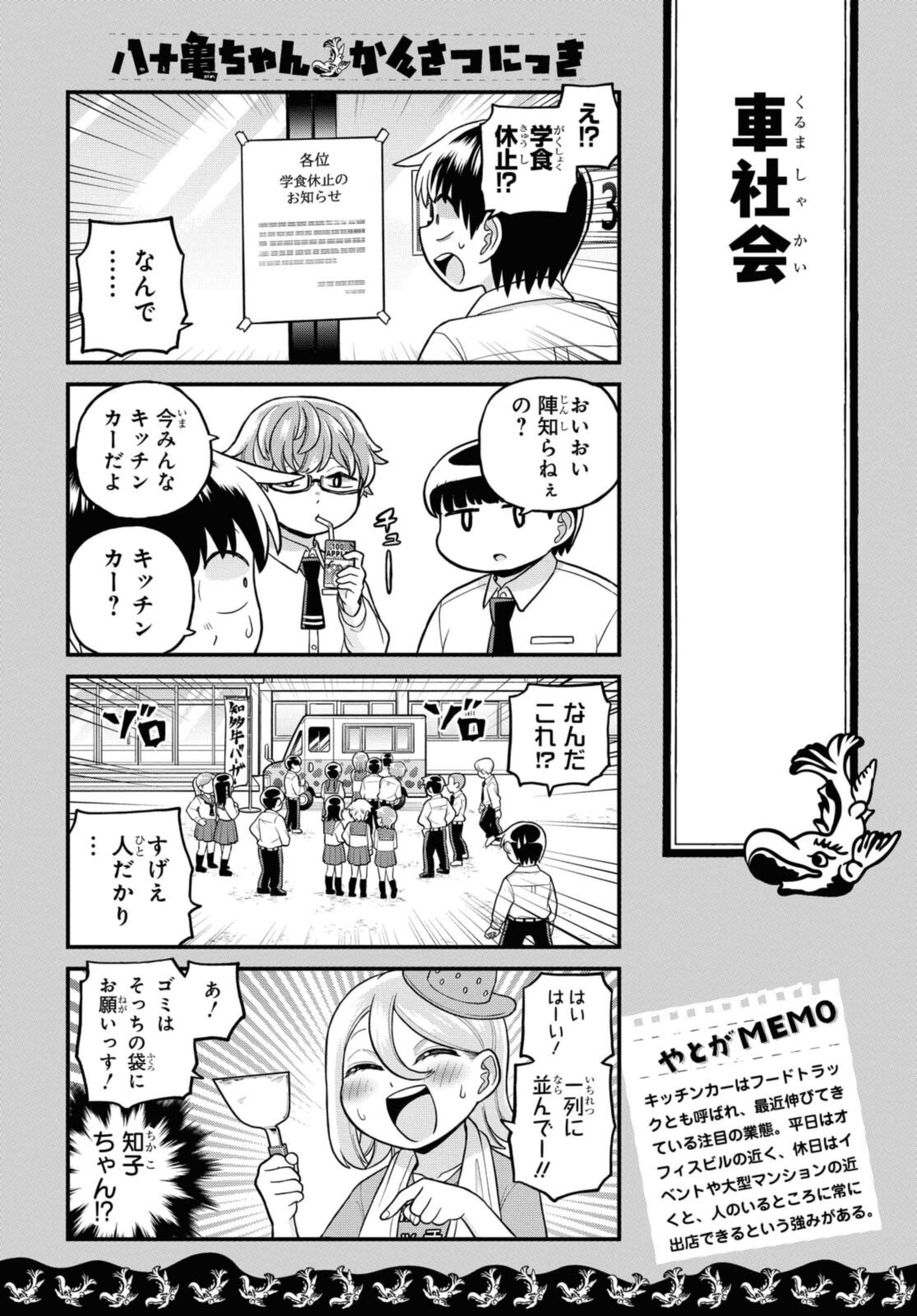 八十亀ちゃんかんさつにっき 第61.1話 - Page 2