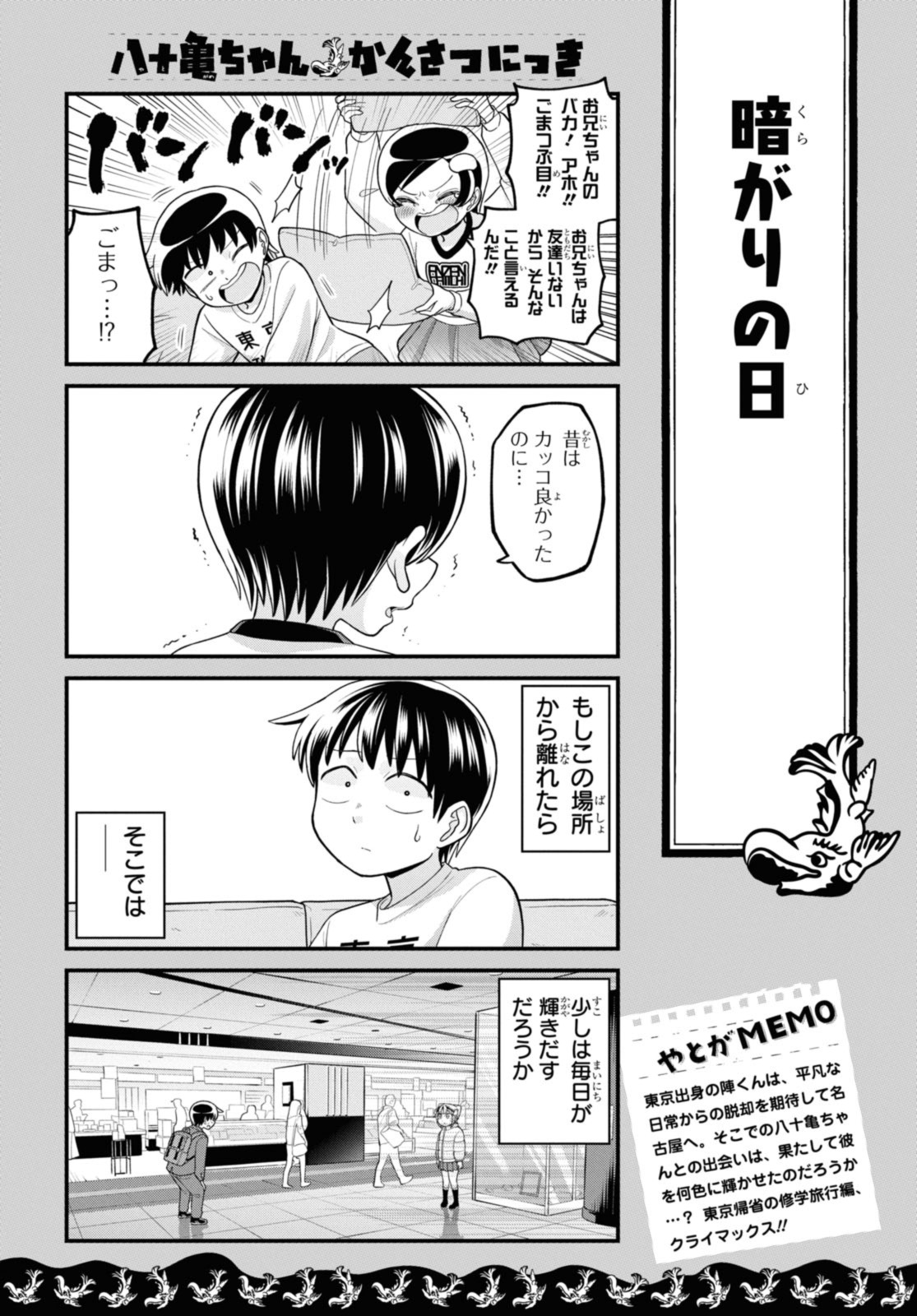 八十亀ちゃんかんさつにっき 第72.1話 - Page 2