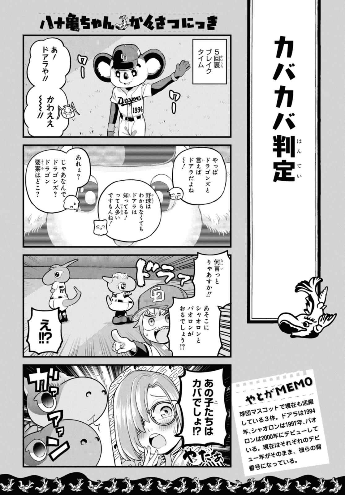 八十亀ちゃんかんさつにっき 第74.2話 - Page 2