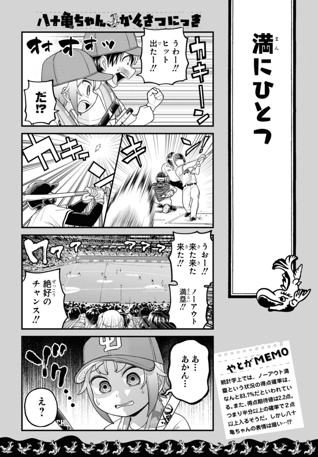 八十亀ちゃんかんさつにっき 第74.2話 - Page 6