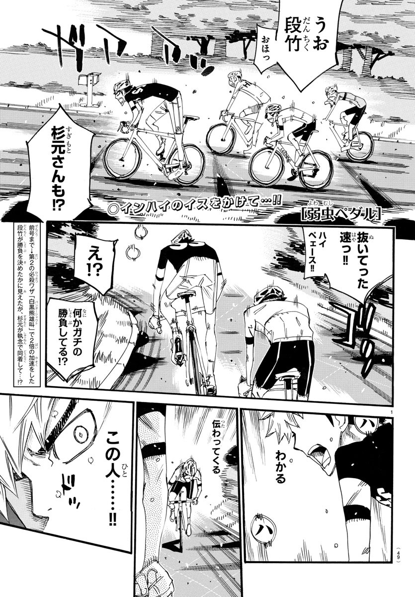 弱虫ペダル 第742話 - Page 2