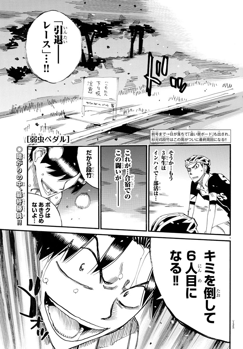 弱虫ペダル 第744話 - Page 2