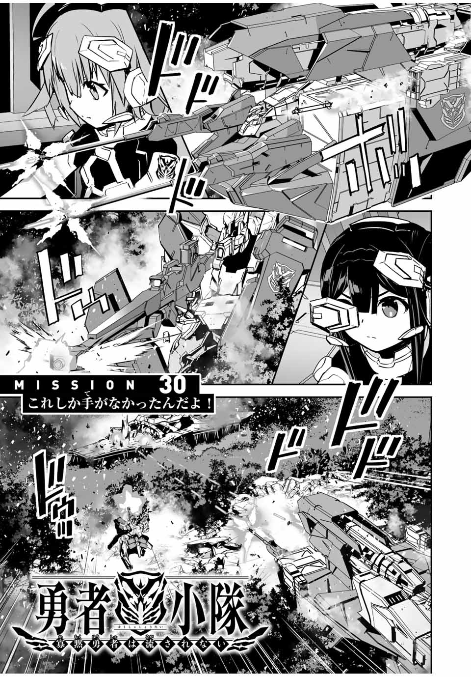 勇者小隊　寡黙勇者は流されない 第30話 - Page 1