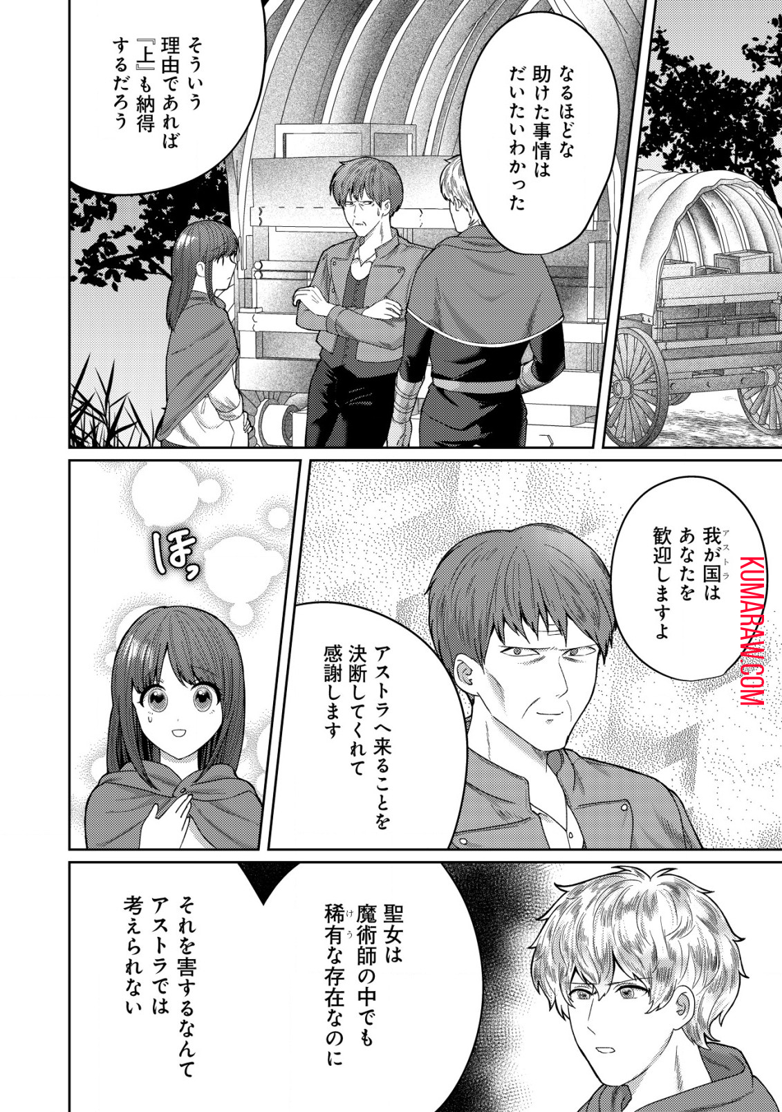 雑草聖女の逃亡～隣国の魔術師と偽夫婦になって亡命します～ 第6.1話 - Page 6