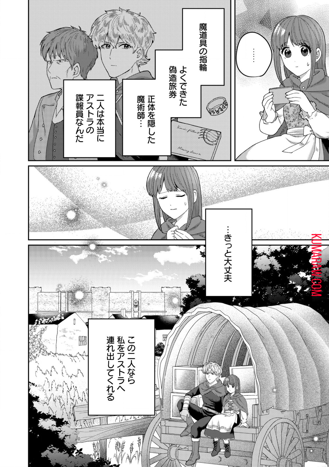 雑草聖女の逃亡～隣国の魔術師と偽夫婦になって亡命します～ 第6.1話 - Page 15