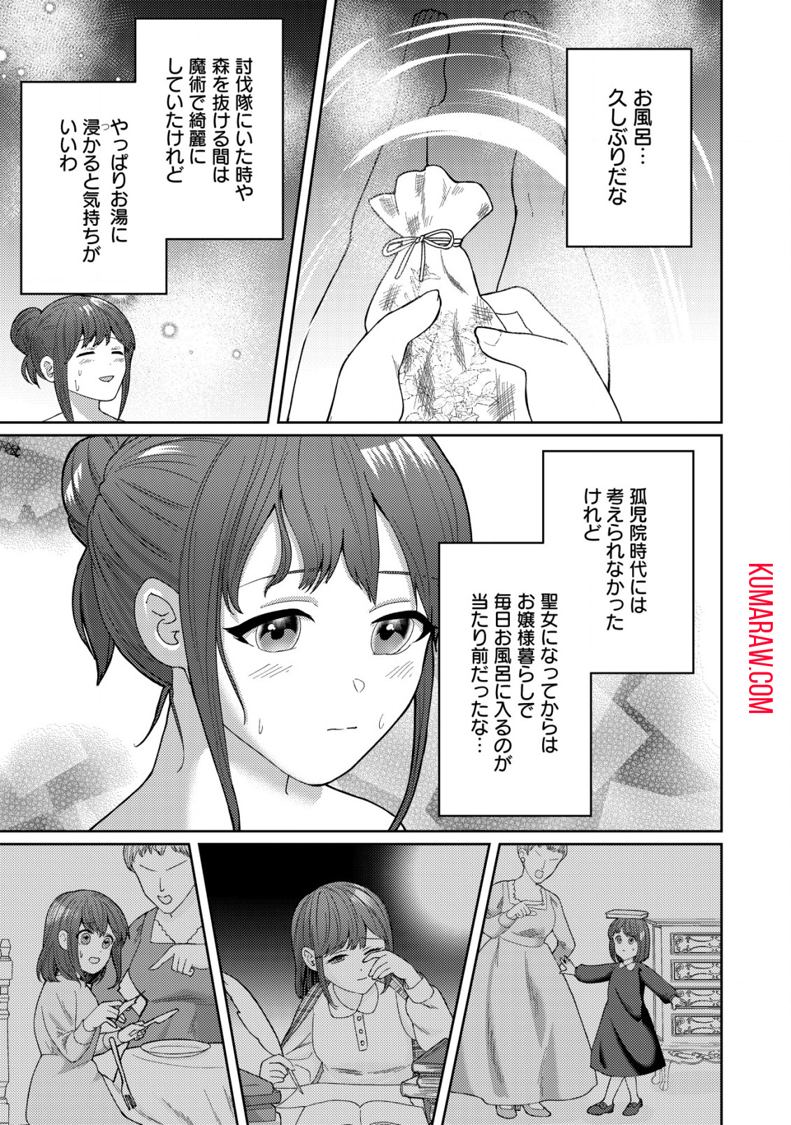 雑草聖女の逃亡～隣国の魔術師と偽夫婦になって亡命します～ 第6.2話 - Page 8