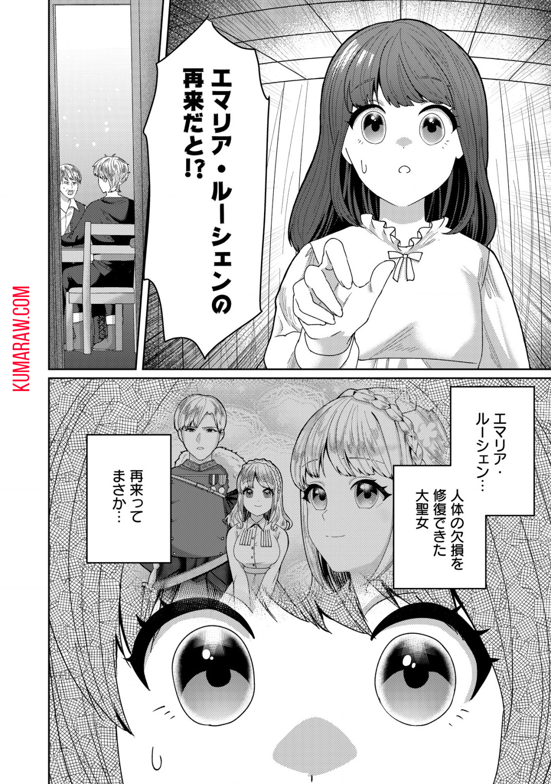 雑草聖女の逃亡～隣国の魔術師と偽夫婦になって亡命します～ 第6.2話 - Page 11